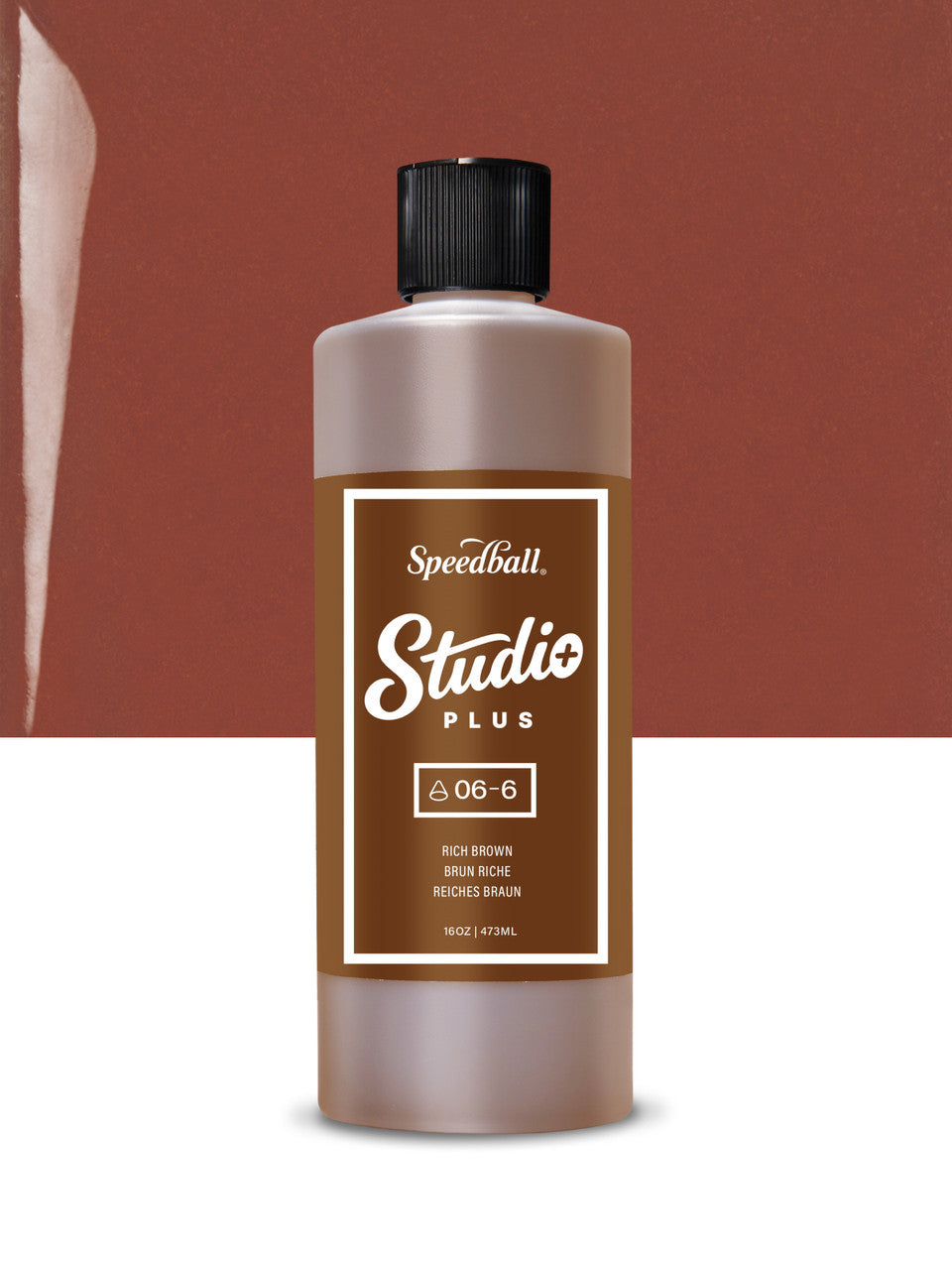 Studio Plus Glaze - Rich Brown