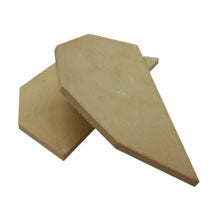 20.125″ 10 Sided Half Shelf for Kilns with 3″ Brick