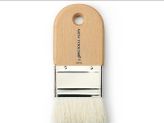 2" Short Cut Glaze Brush