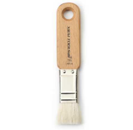.75" Short Cut Glaze Brush