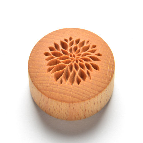 CT-002 Curve Top Stamp – Dahlia