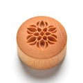CT-007 Curve Top Stamp – Lotus Buds