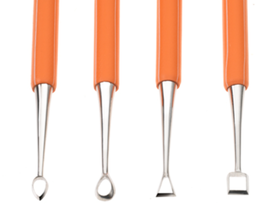 Carving Tool Set (Double Ended) 4 pieces