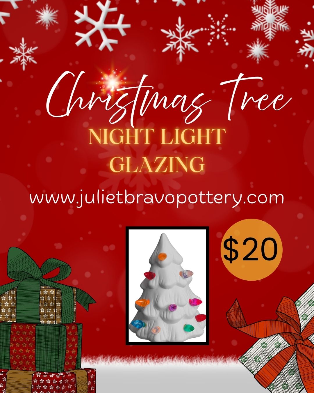 Tree Night Light GLAZING Workshop