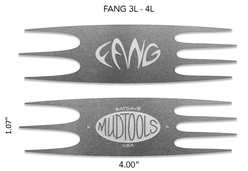 FANG Large Stainless Steel Scoring Tools