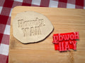 "Howdy Y'All" - Word Pottery Stamp