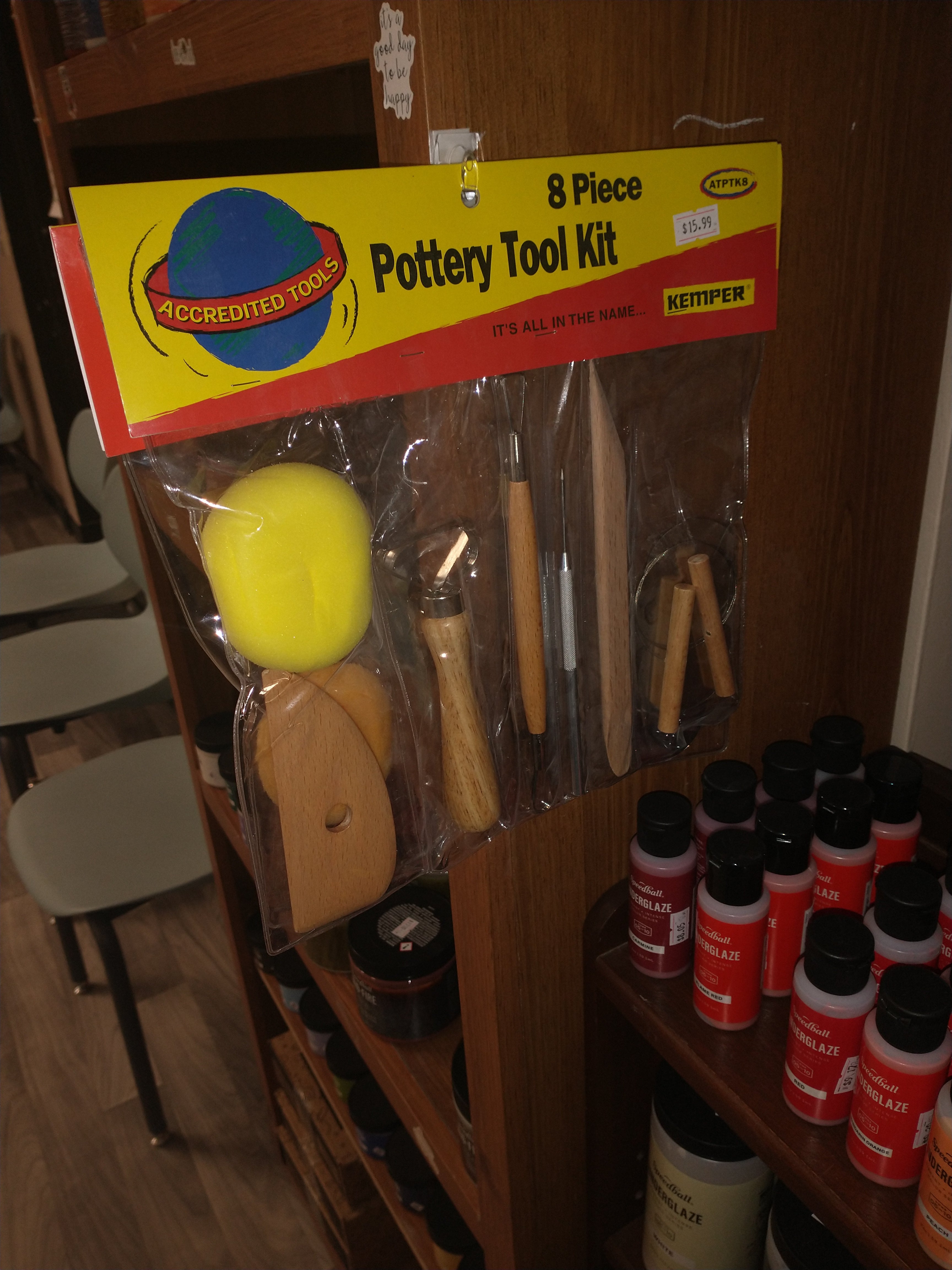 Accredited Tools Pottery Tool Kit (8 piece)