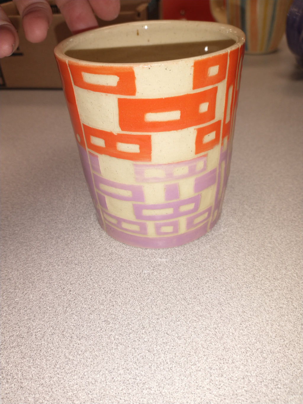 Sgraffito (Carving) Cup/Tumbler