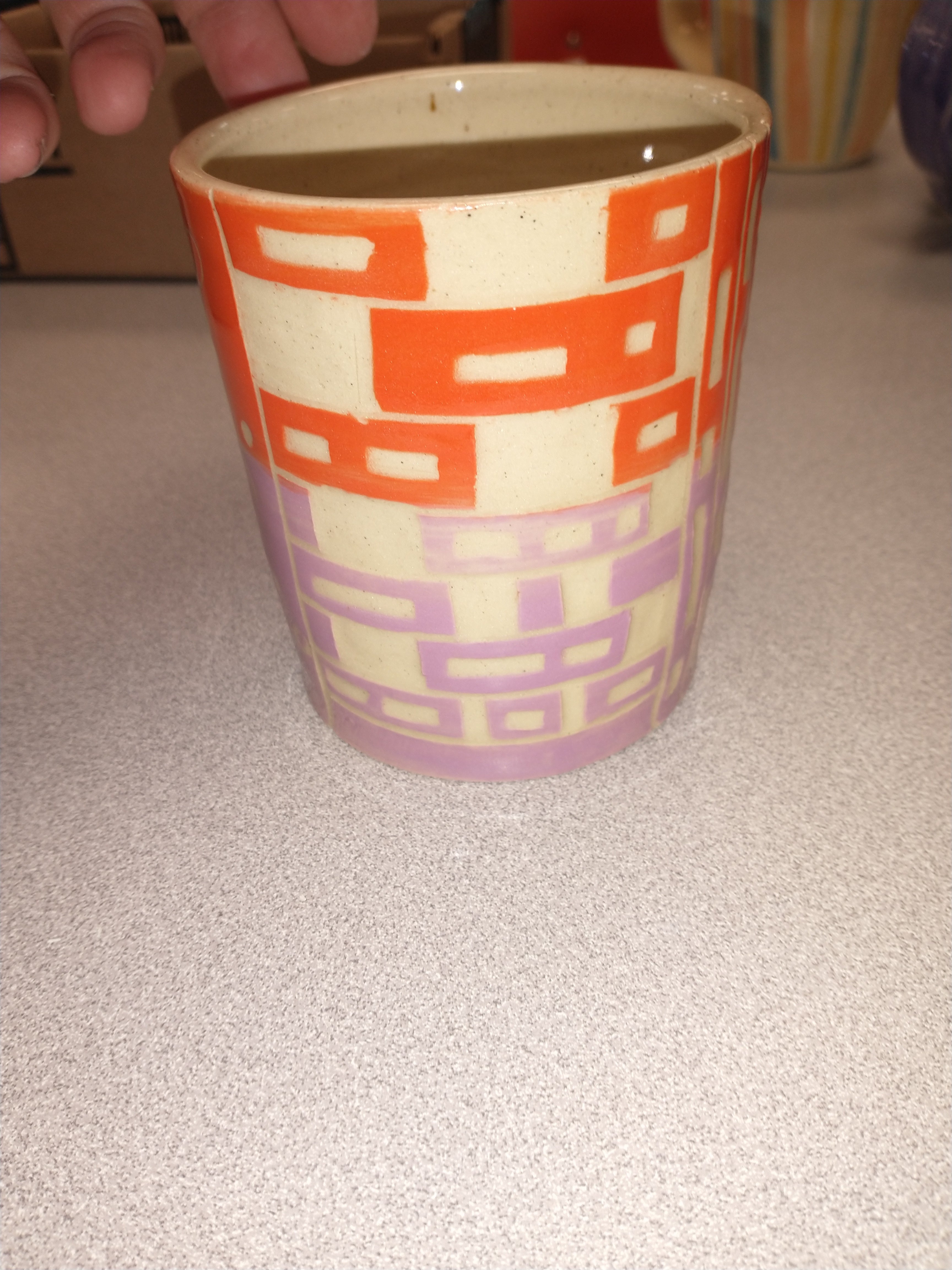 Sgraffito (Carving) Cup/Tumbler