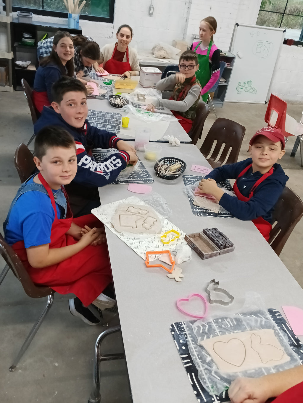 Pottery Class JR (Single Sessions weekly, Ages 6-10)