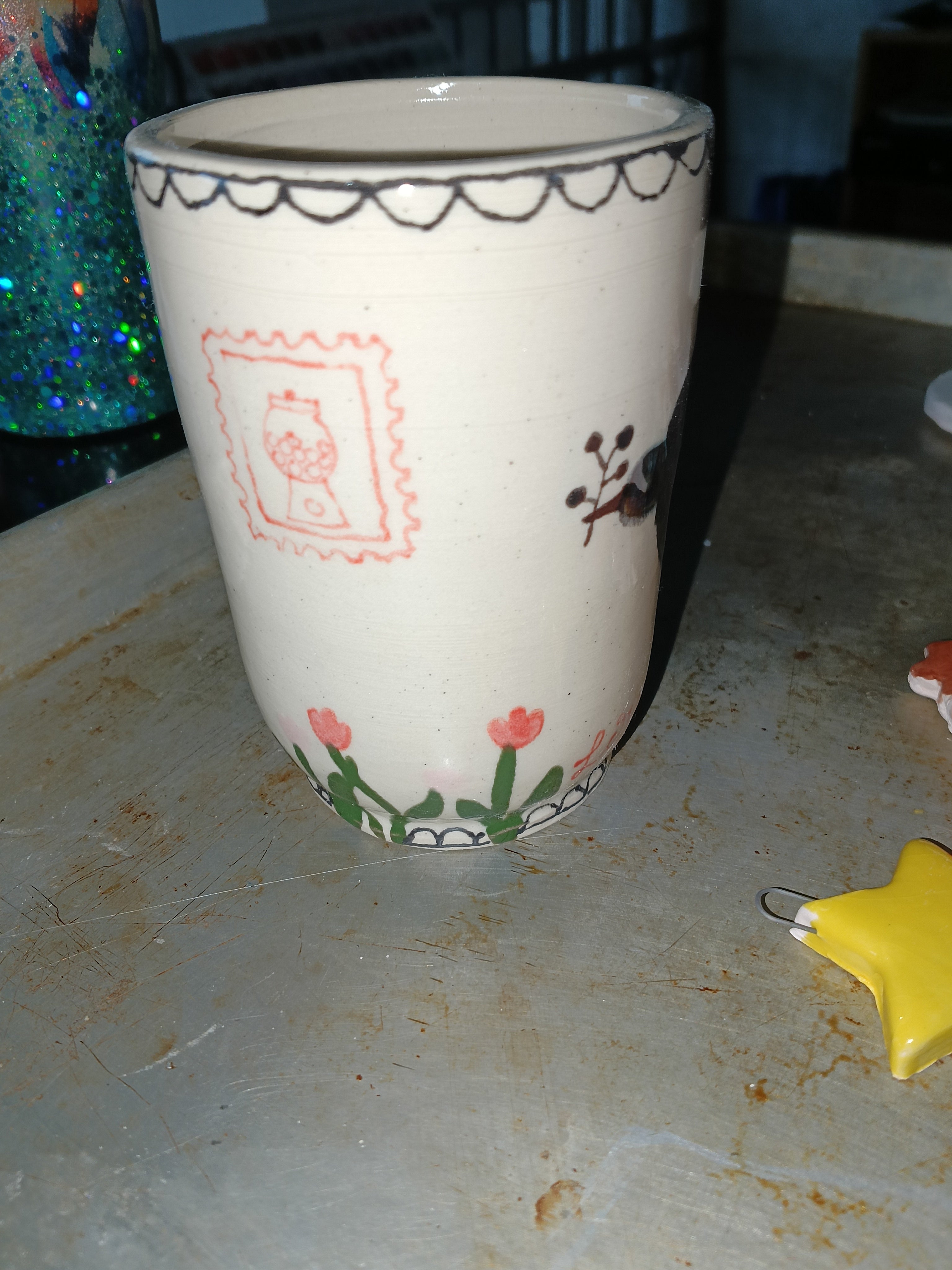 Stoneware Mug Building
