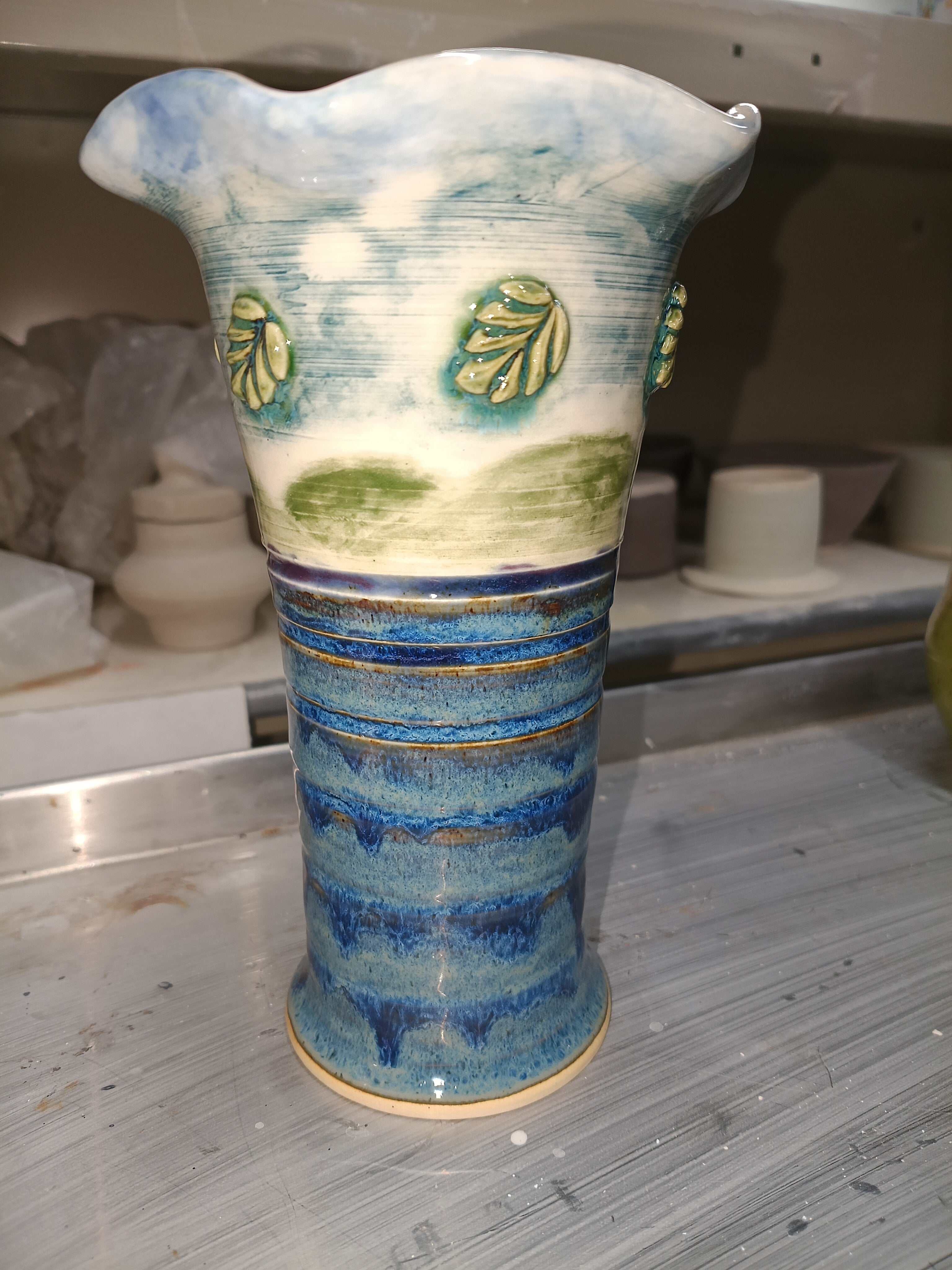 FLOWER VASE (5-7”)