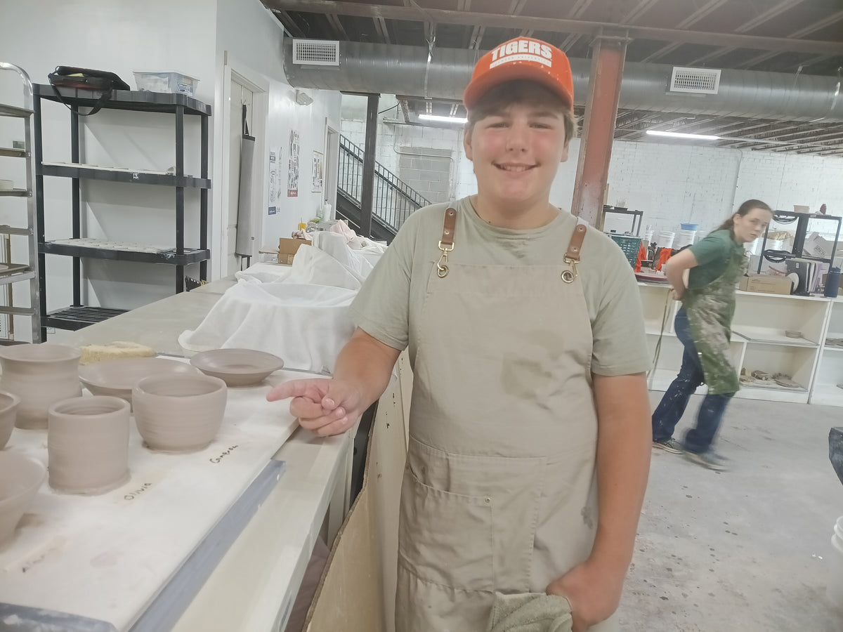 Youth Pottery Class (Ages 10-16)