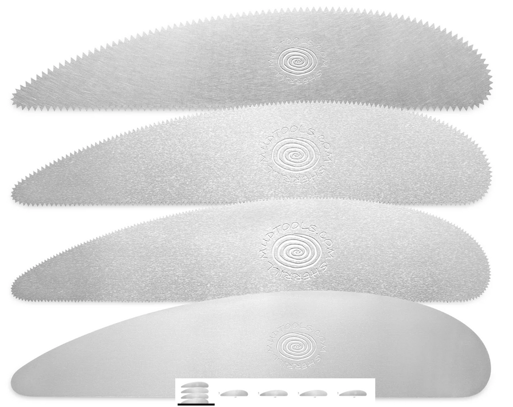 Long Scraper Stainless Rib