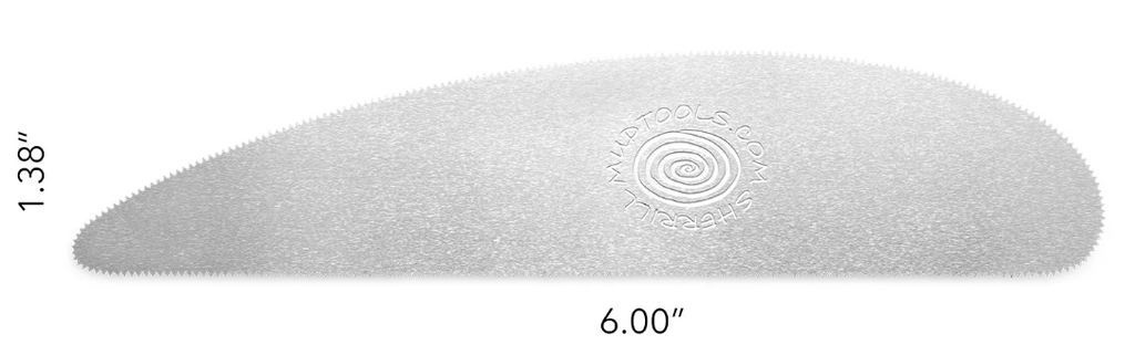 Long Scraper Stainless Rib