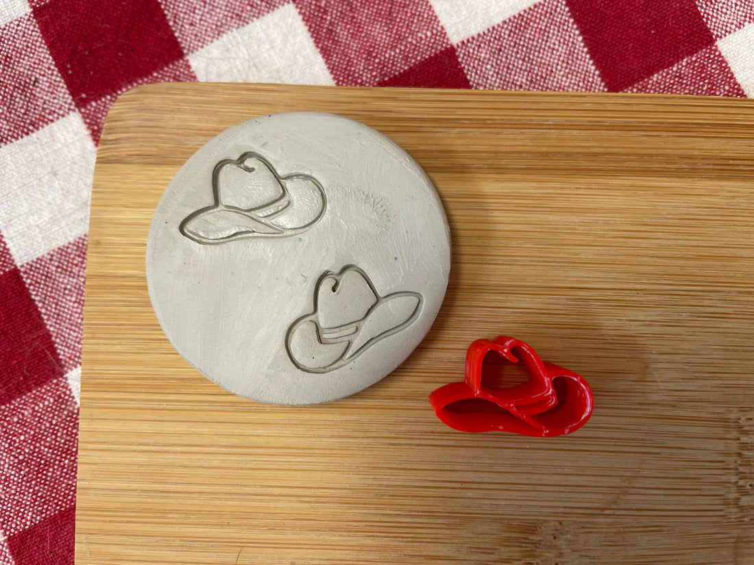 Mini Hat Pottery Stamp