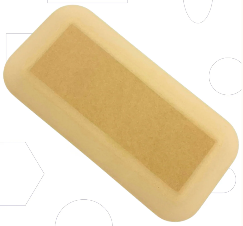 RD2 Rectangle with Rounded Corners 8"x16"