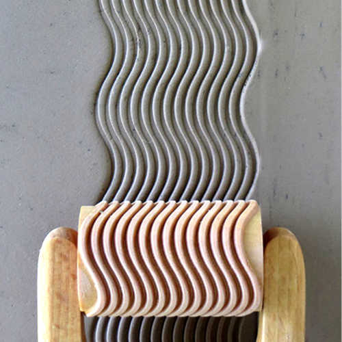 RL-002 Large Handle Roller – Wavy Lines
