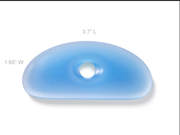 Rigid Plastic Clay Rib 3