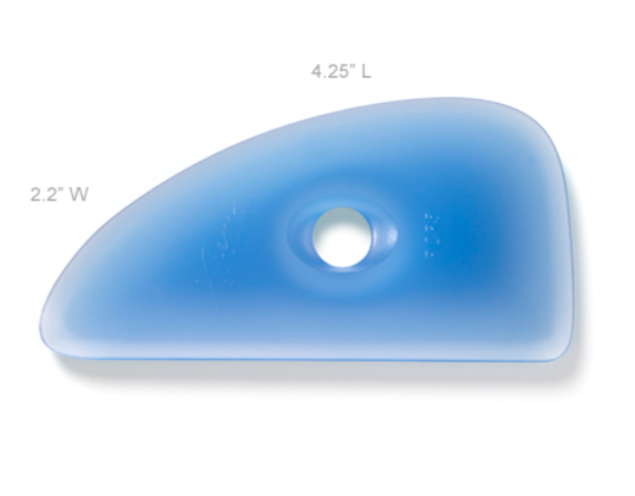 Rigid Plastic Clay Rib 5