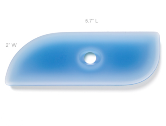 Rigid Plastic Clay Rib 8