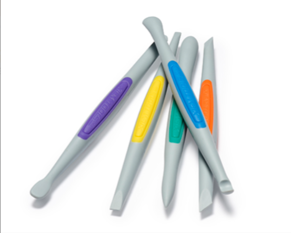 Clay Finishing Tools: Flex-Firm Silicone Set (5pcs)