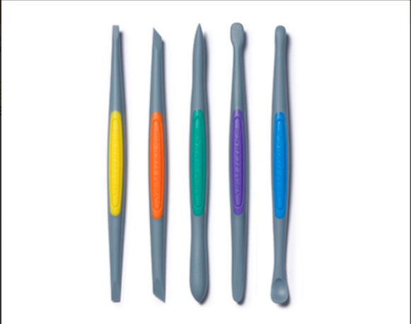 Clay Finishing Tools: Flex-Firm Silicone Set (5pcs)