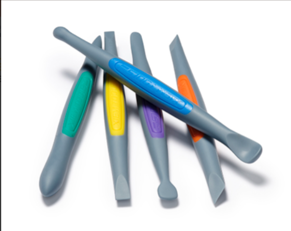 Clay Finishing Tools: Flex-Firm Silicone Set (5pcs)