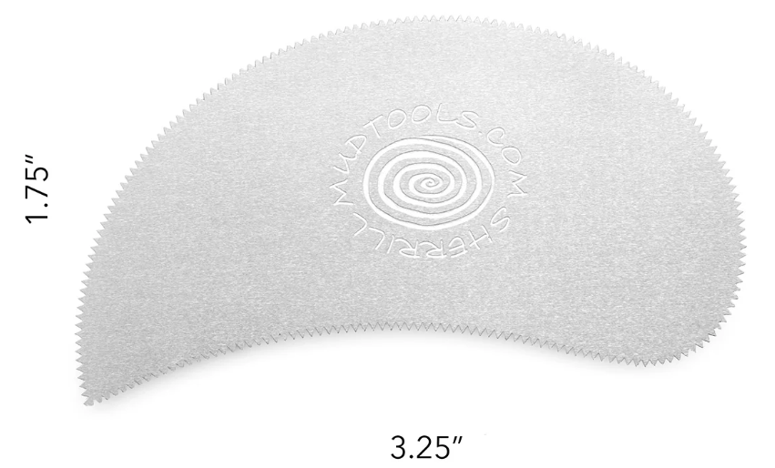 Paisley Scraper Stainless Rib