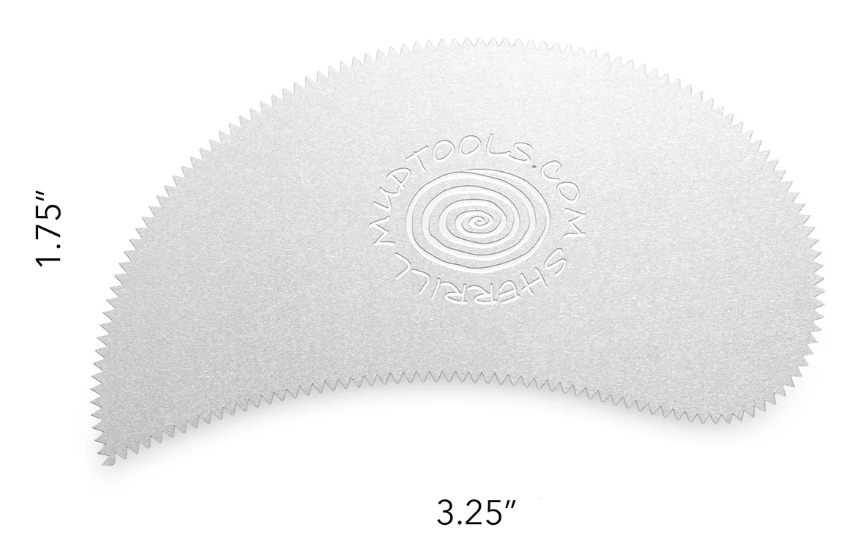 Paisley Scraper Stainless Rib