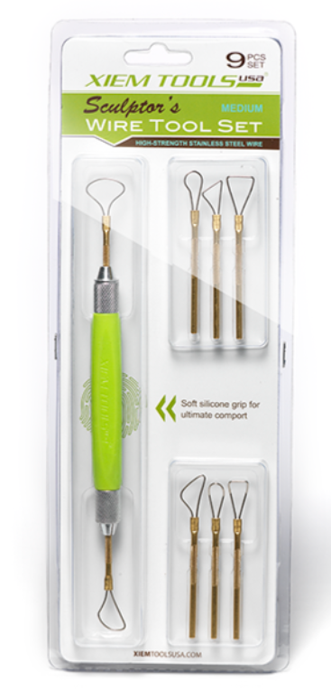 Sculptor's Wire Tool Set (Medium) (9 pieces)