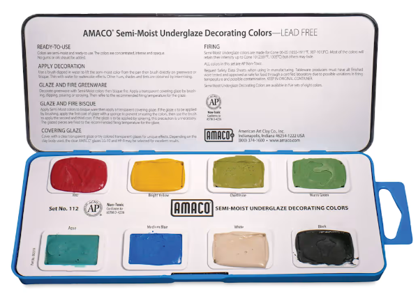Amaco Underglaze Semi-Moist Underglaze 112