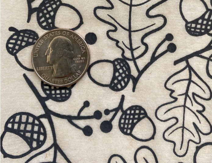Acorn Underglaze Transfer