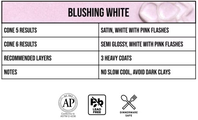 Blushing White