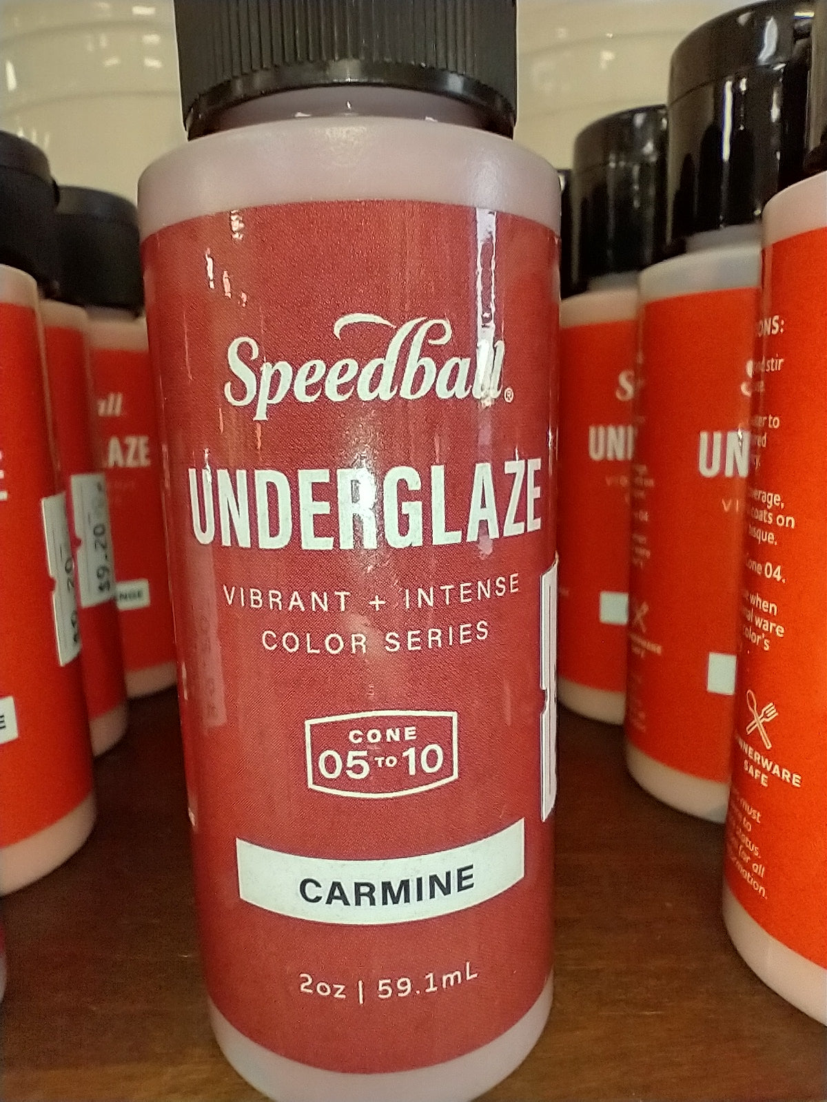Carmine underglaze
