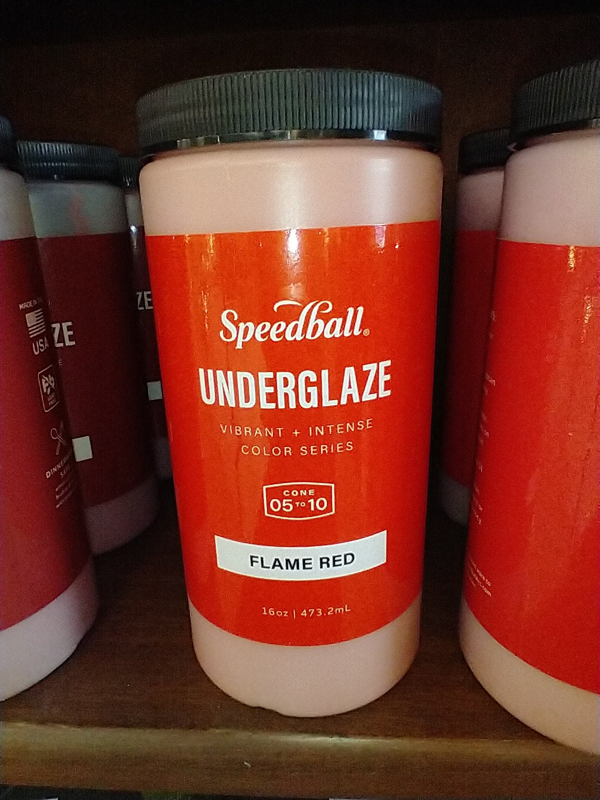 Flame Red underglaze