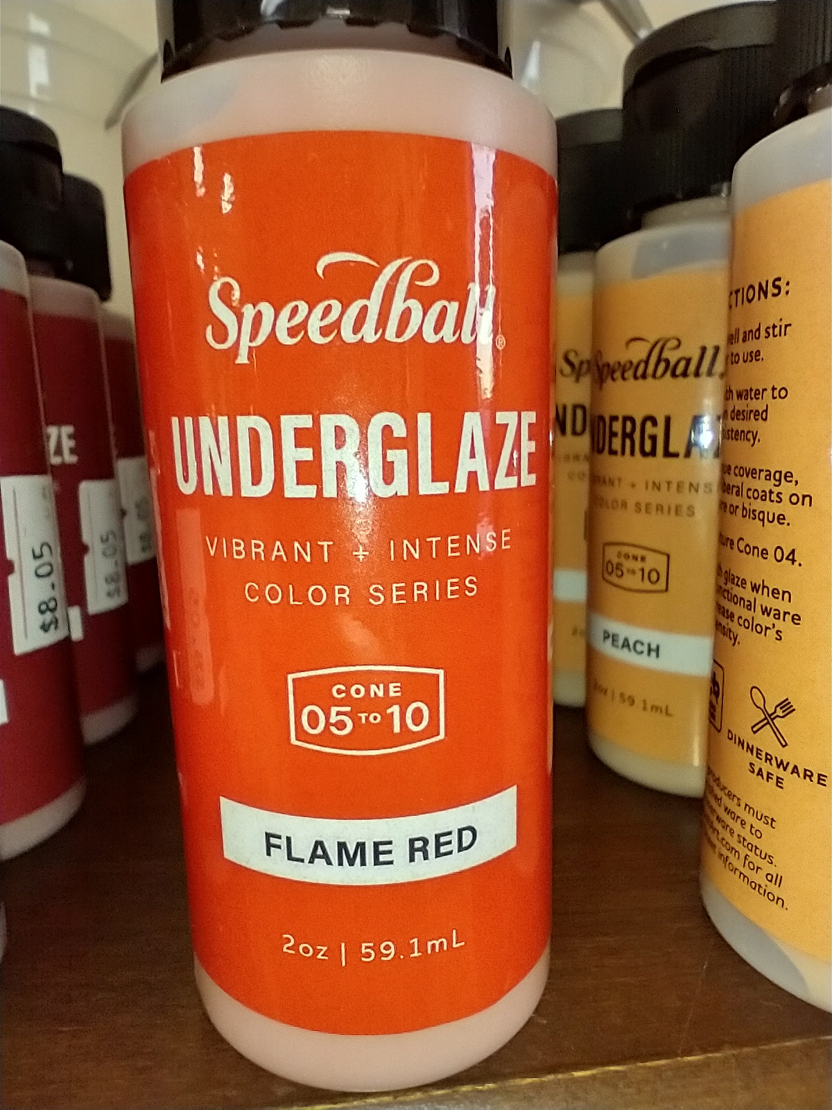 Flame Red underglaze
