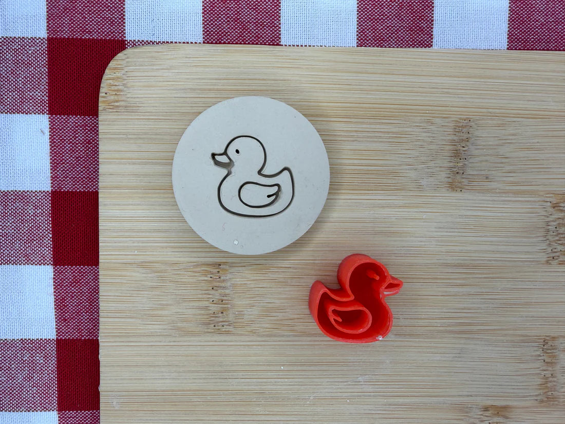 Mini Duck Pottery Stamp