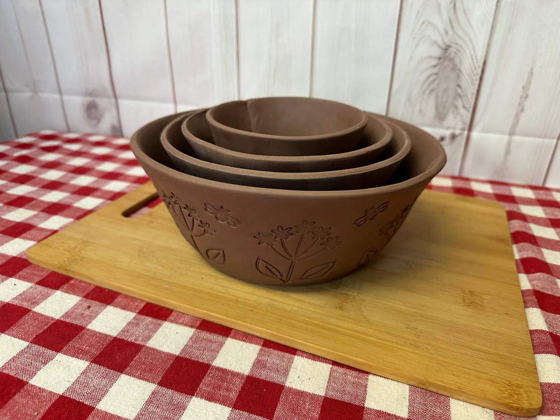 Nesting Bowls Template Clay Cutter, 3.75" tall