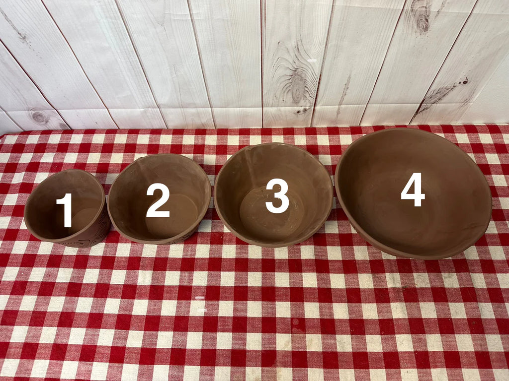 Nesting Bowls Template Clay Cutter, 3.75" tall