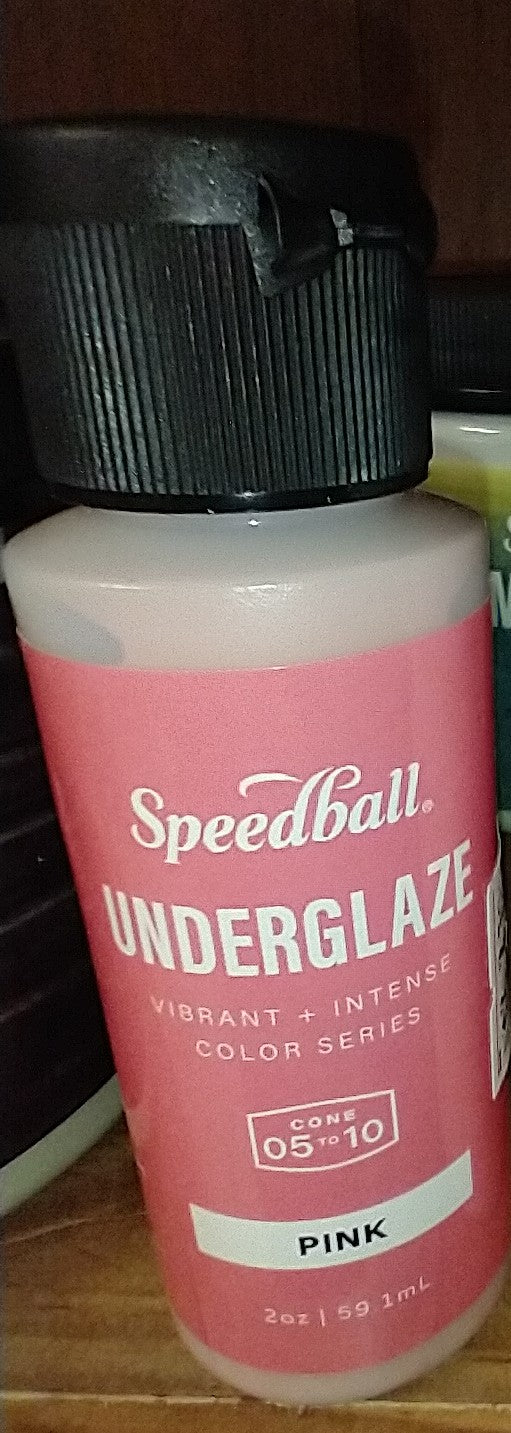 Pink underglaze