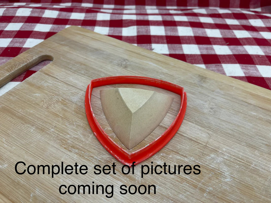 Plain edge, Clay Cutters for GR Pottery Forms "Cuties", set of 5