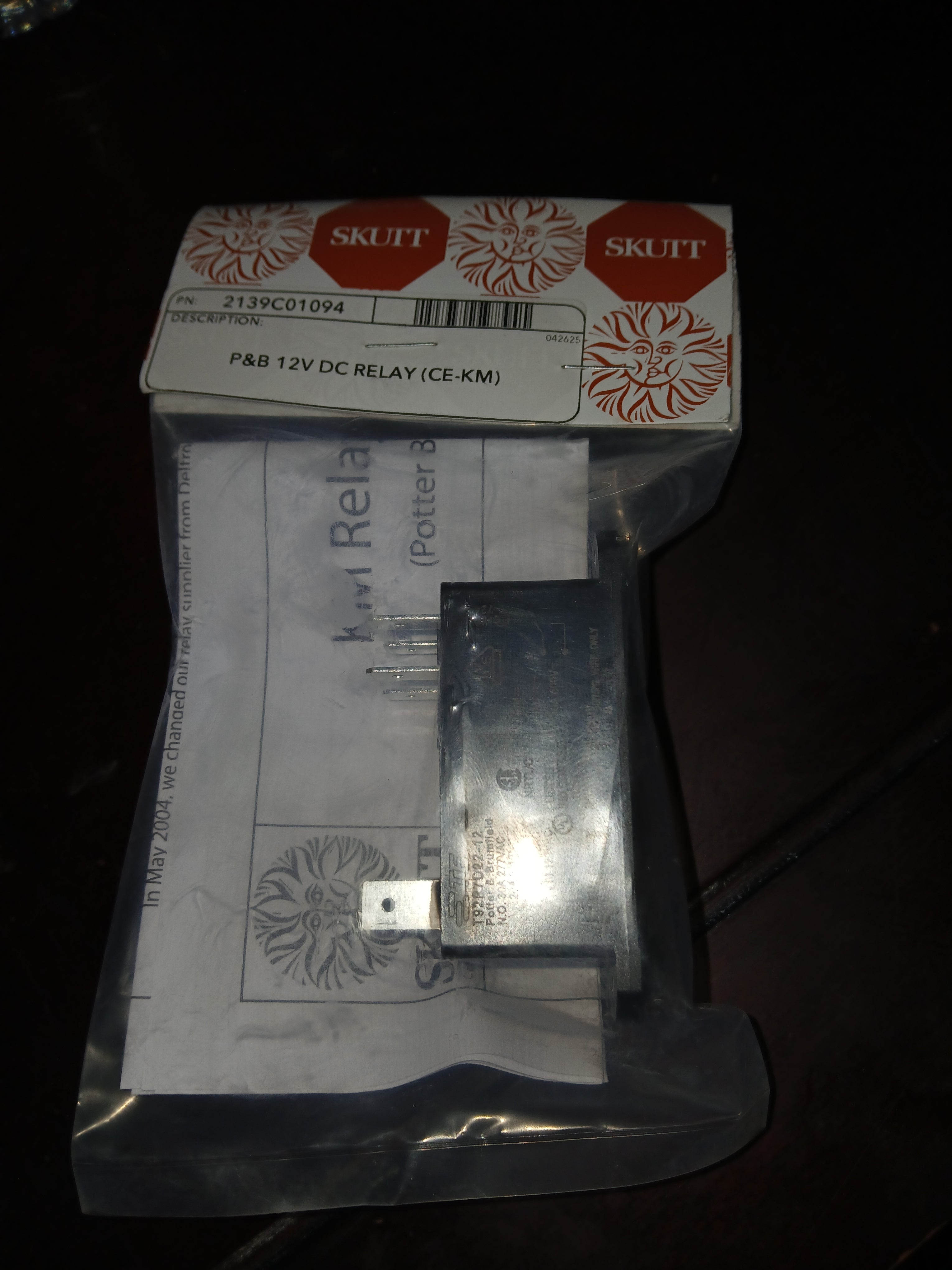Skutt 20amp Relay