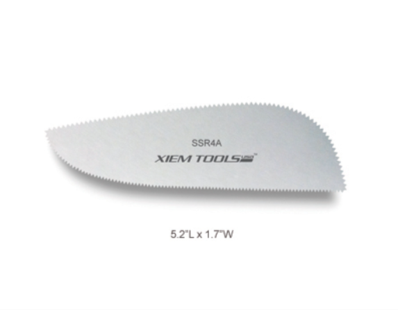 Stainless Steel Rib 4A - Serrated