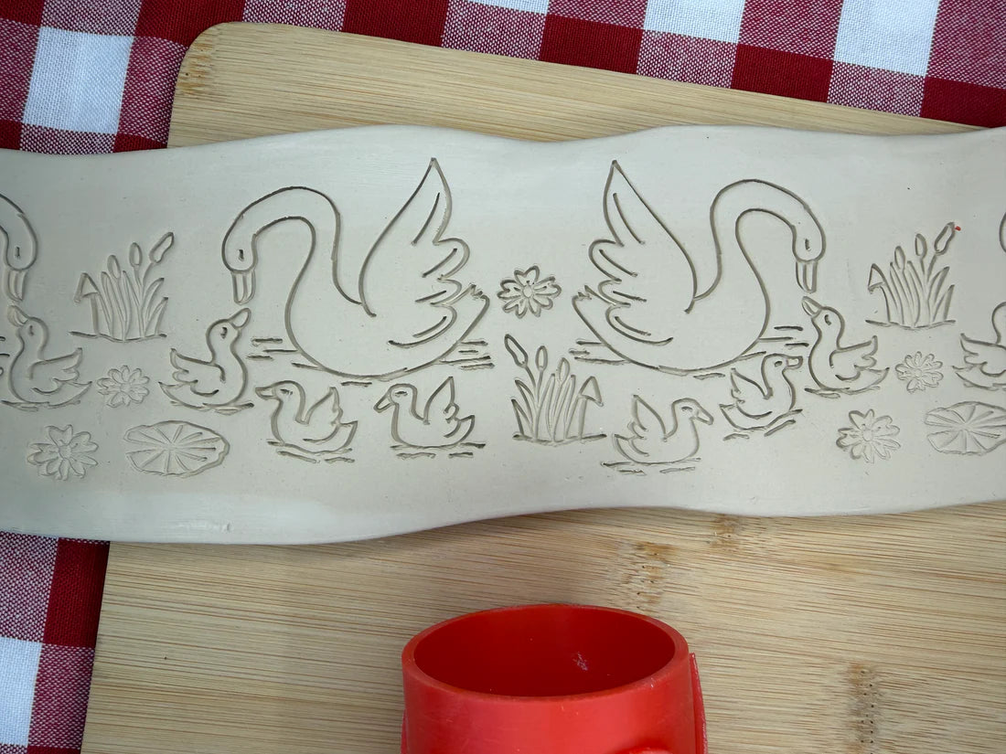 Swan Pottery Roller