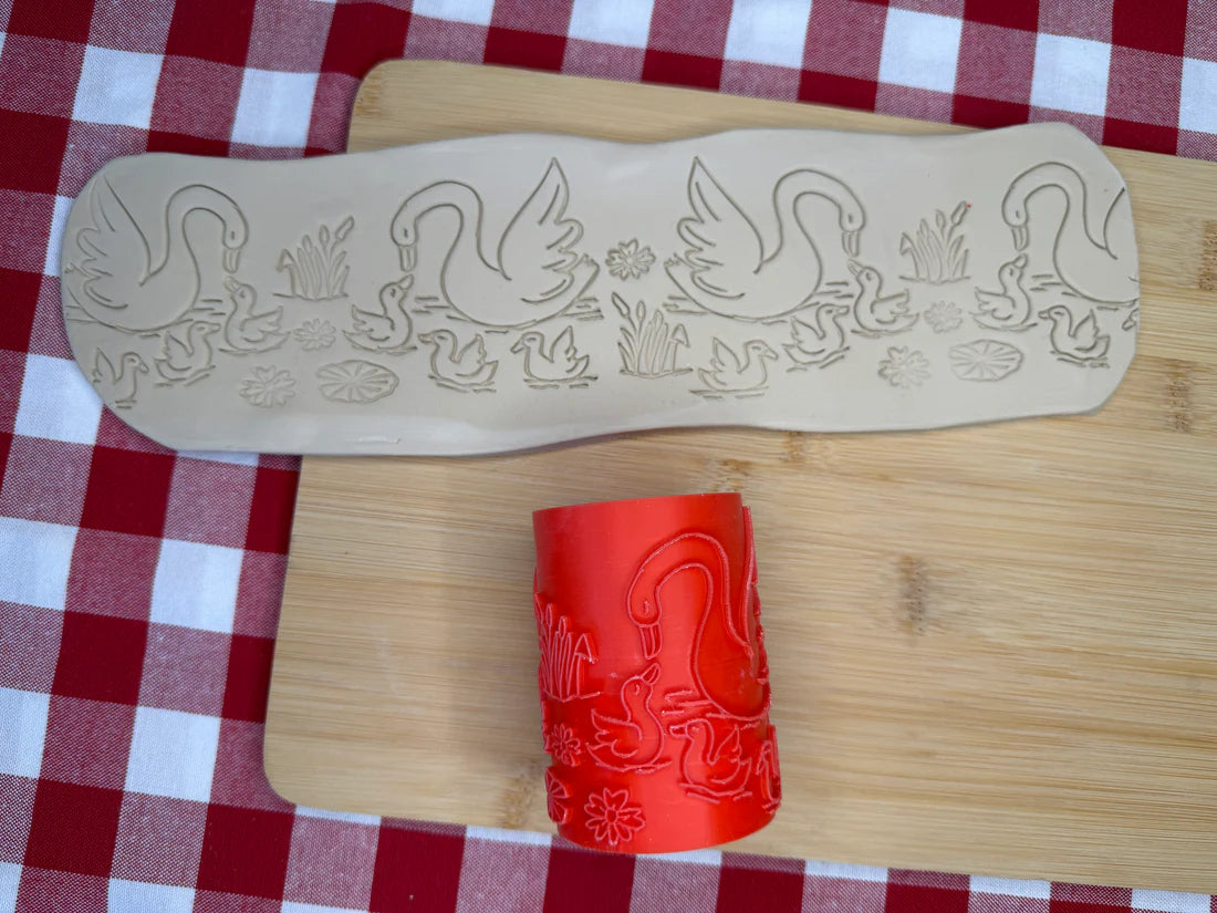 Swan Pottery Roller