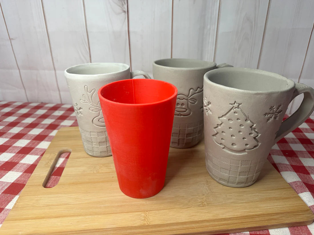 Tall Cup Form for Tall Cup Pottery Template - Form Only