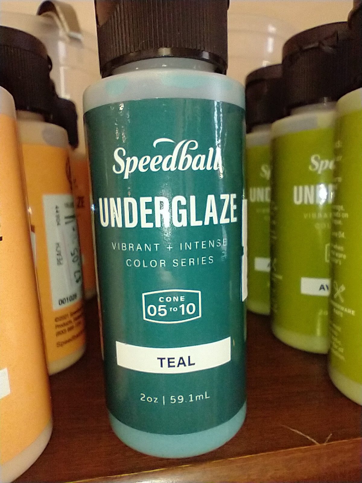 Teal underglaze