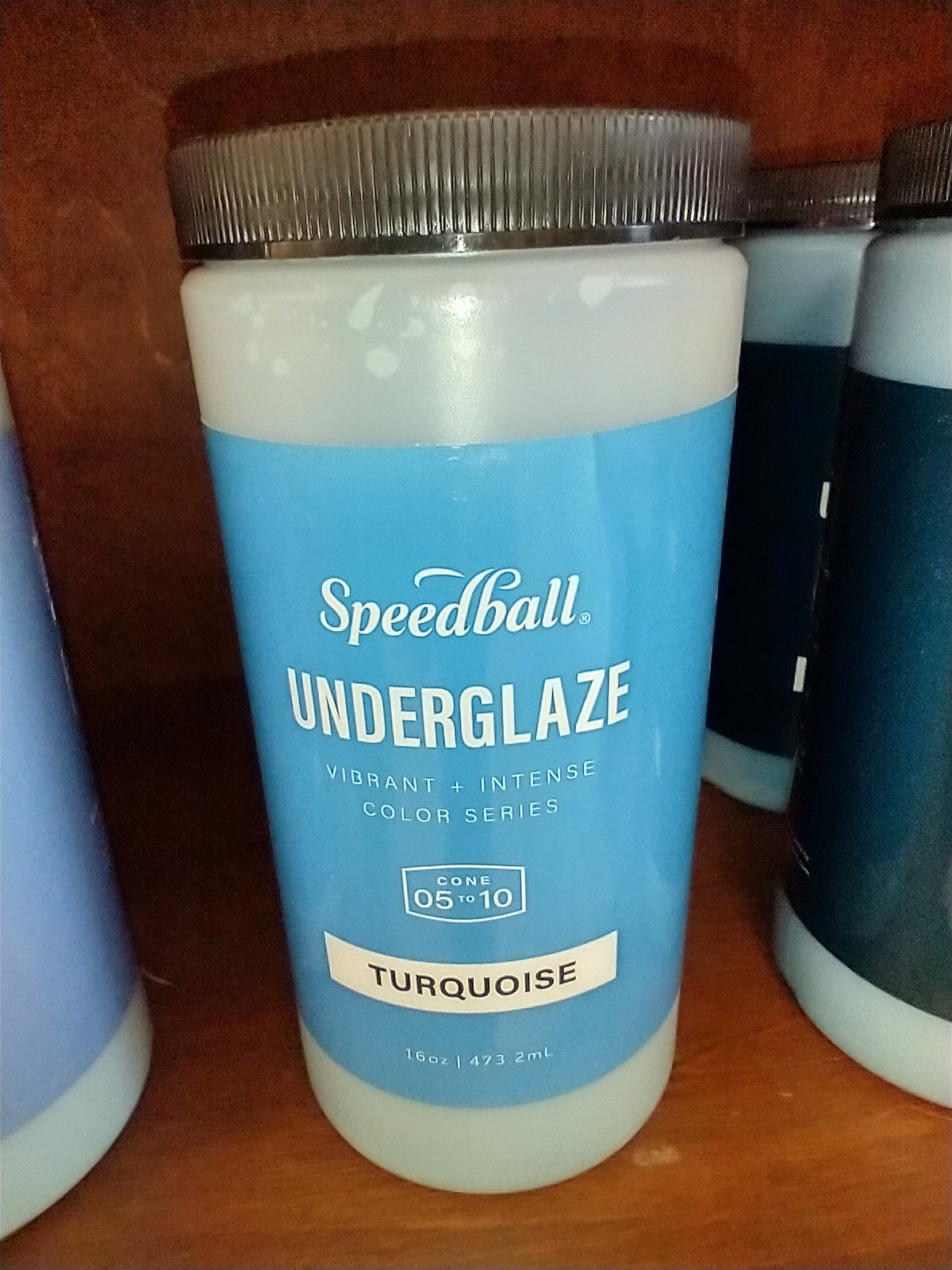 Turquoise underglaze
