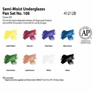 Semi-Moist Underglaze 108